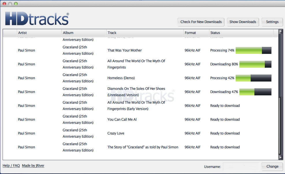 HDtracks now using the JRiver Downloader by default ?? AbeCollins